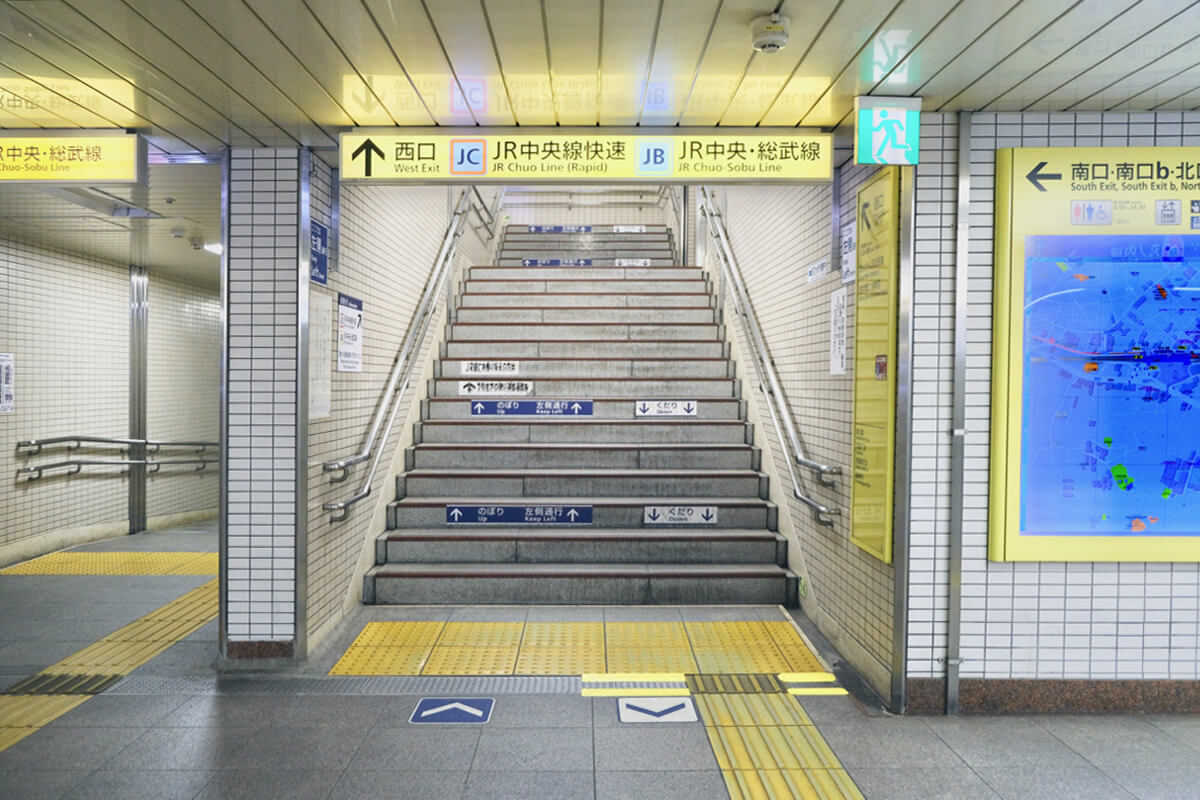 地下鉄をご利用の方